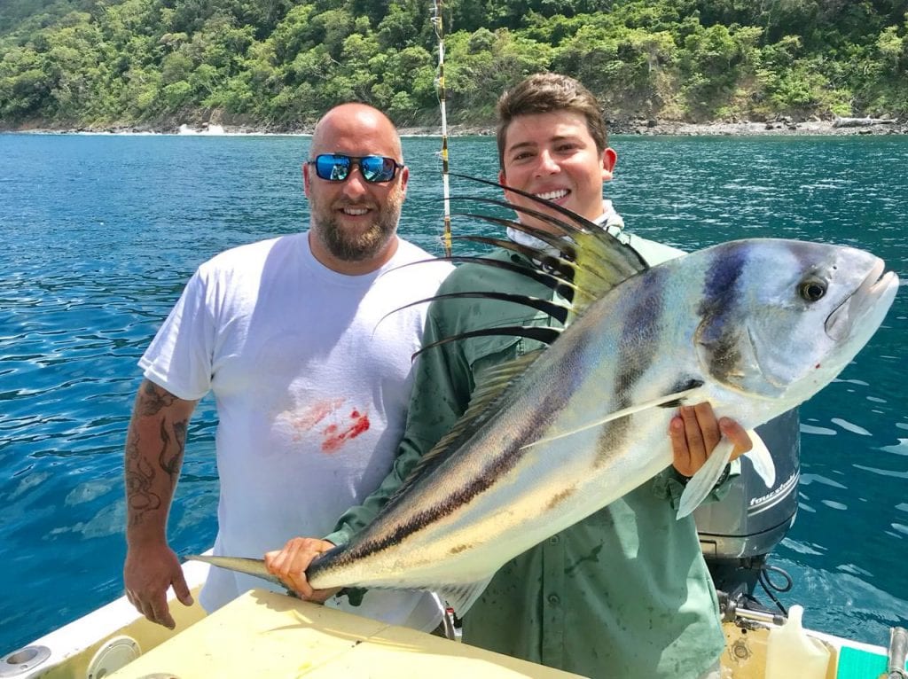 Rooster Fish in Tamarindo Costa Rica